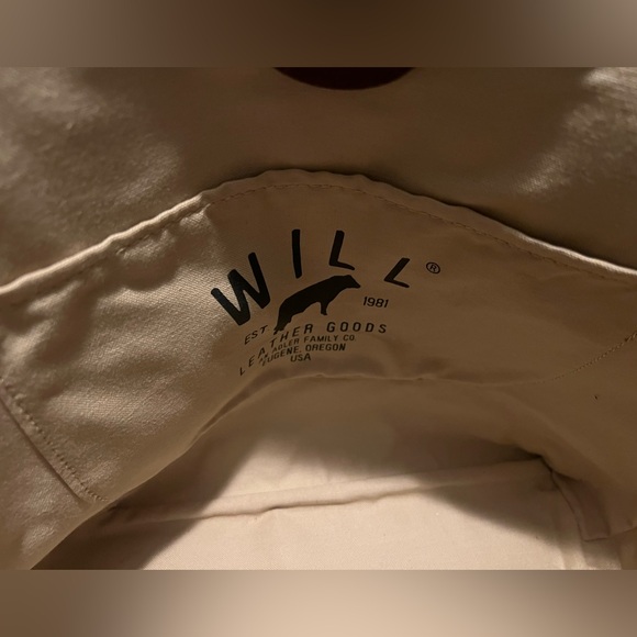 Will Leather Goods Signature Leather Everyday Tote - Cognac - Picture 9 of 11